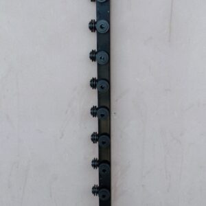 40/40 12lines Black Aluminium Strong Junction Pole (Double Phase)