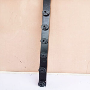 40/40 6Lines Black Aluminium Lightweight Pole (Single Phase)